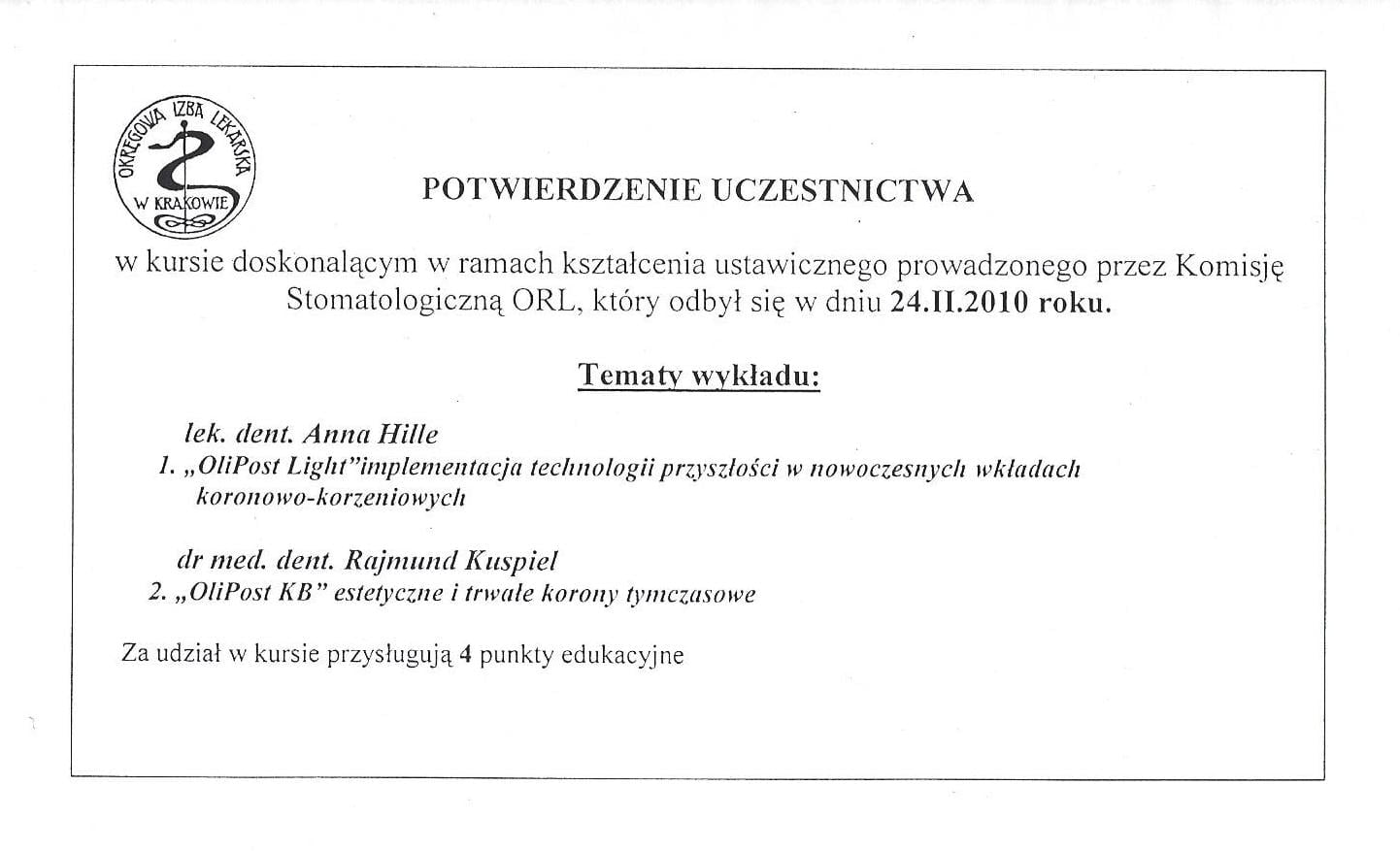 Magdalena Krupińska certyfikat 44